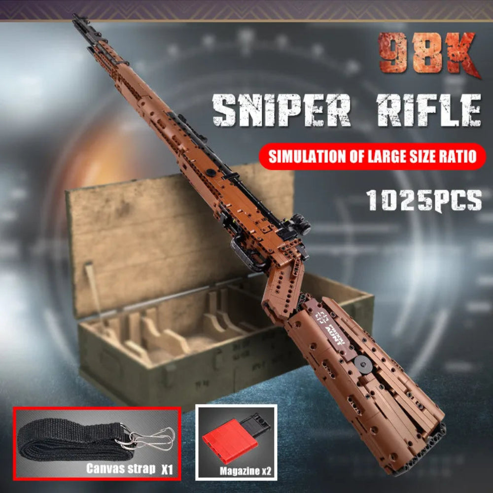 Mauser 98K Sniper Rifle Bouwset