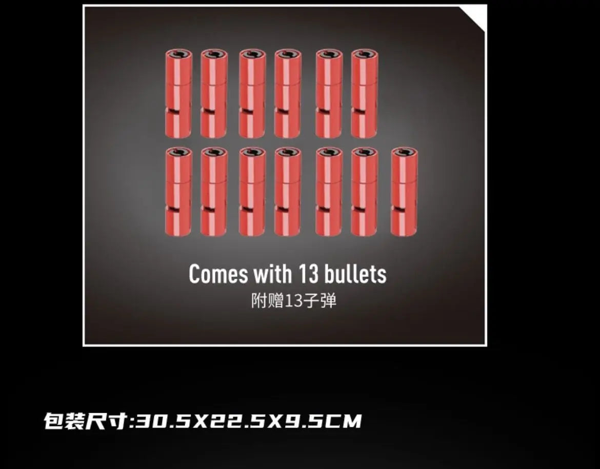 Mould King Bouwset Qbz95 Assault Rifle - Militair Model met Unieke Blokken voor Kinderen