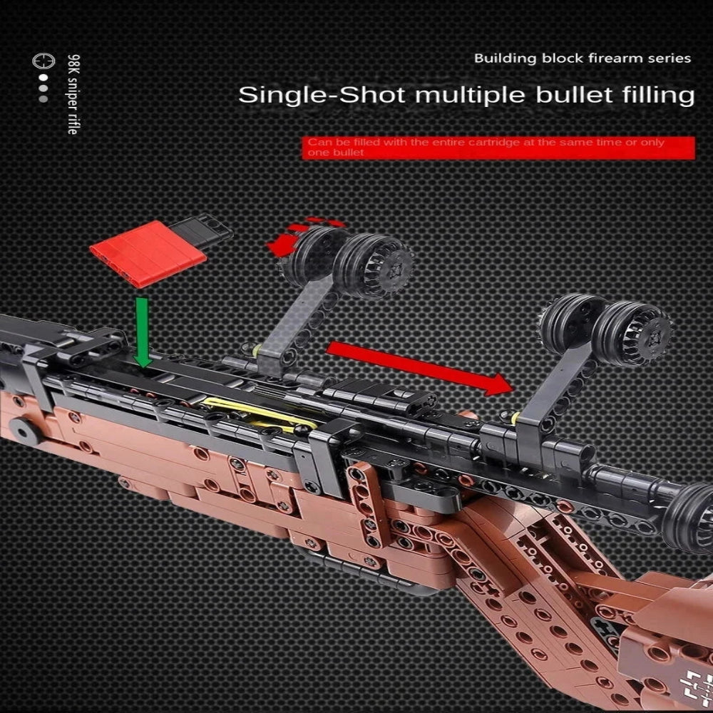 Mauser 98K Sniper Rifle Bouwset